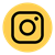 Logo Instagram en noir sur fond jaune