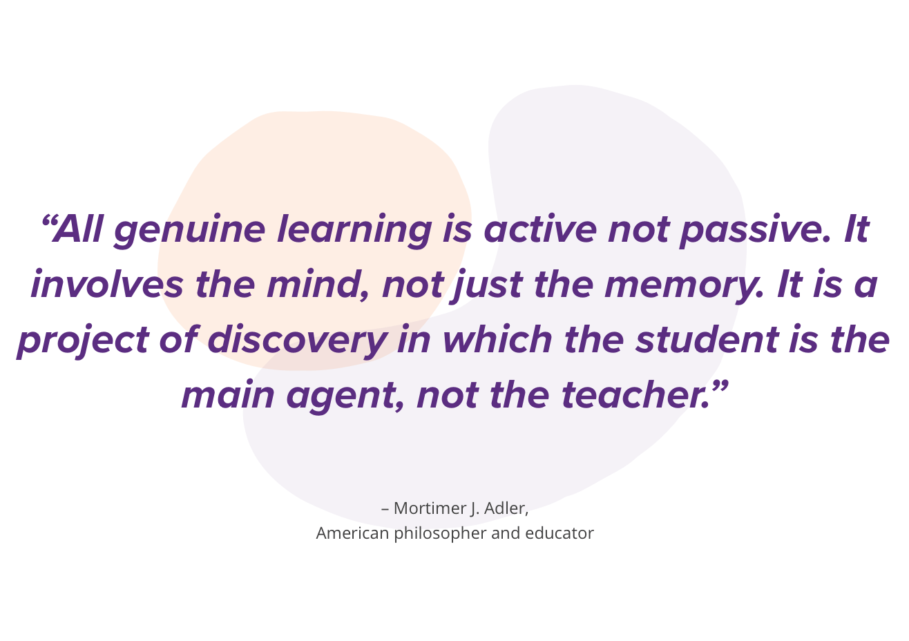 Active Learning Overview Quote