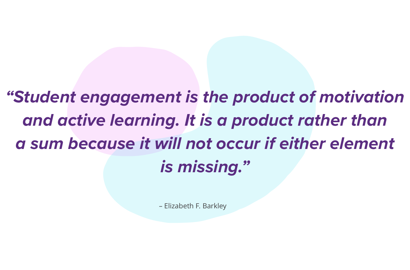 What is Active learning quote