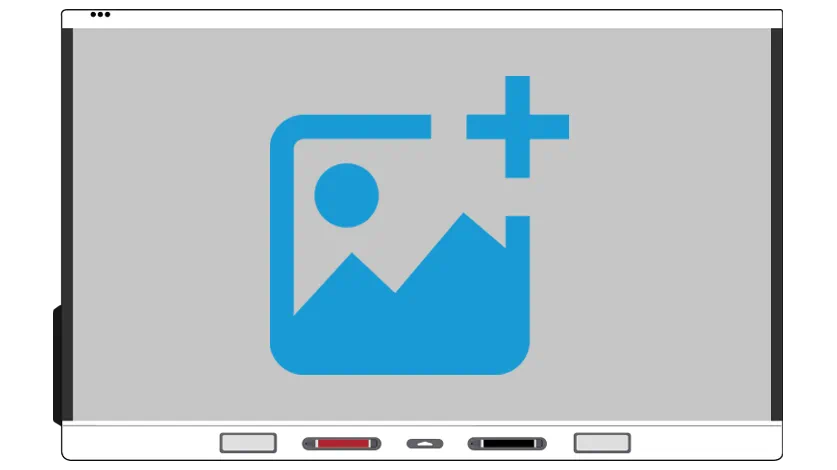 An image showing the interface for adding a media to a project or presentation.