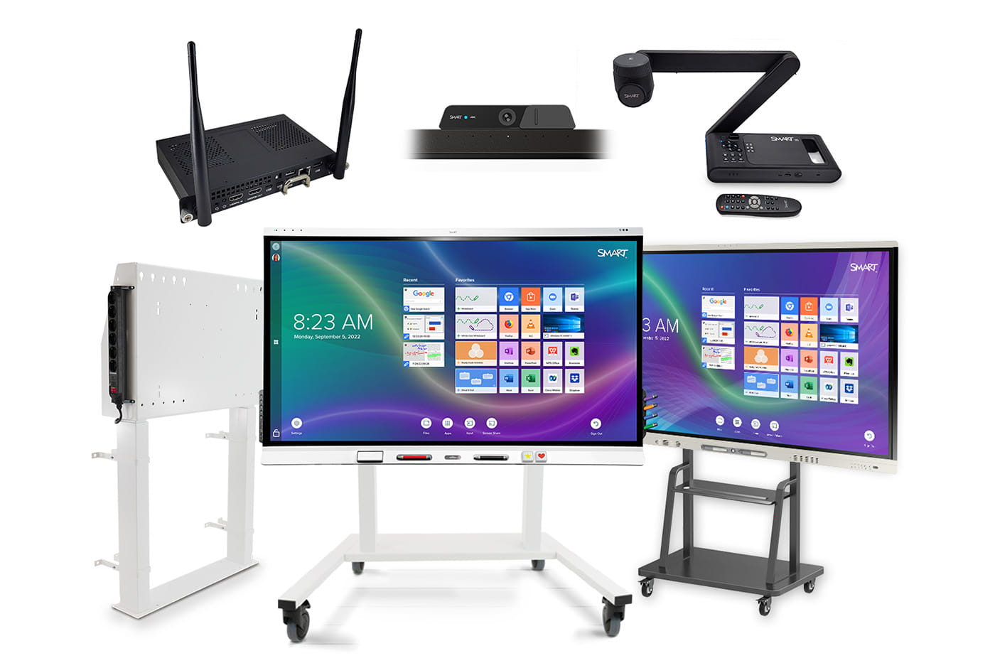 SMART Interactive Displays See The Newest Lineup From The World Leader In Interactive Technology