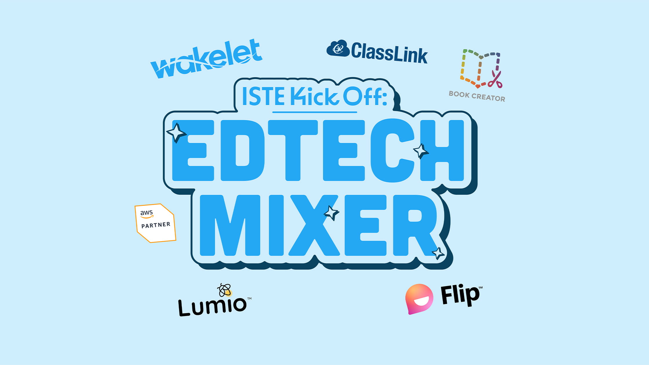 ISTE KickOff EdTech Mixer graphic.
