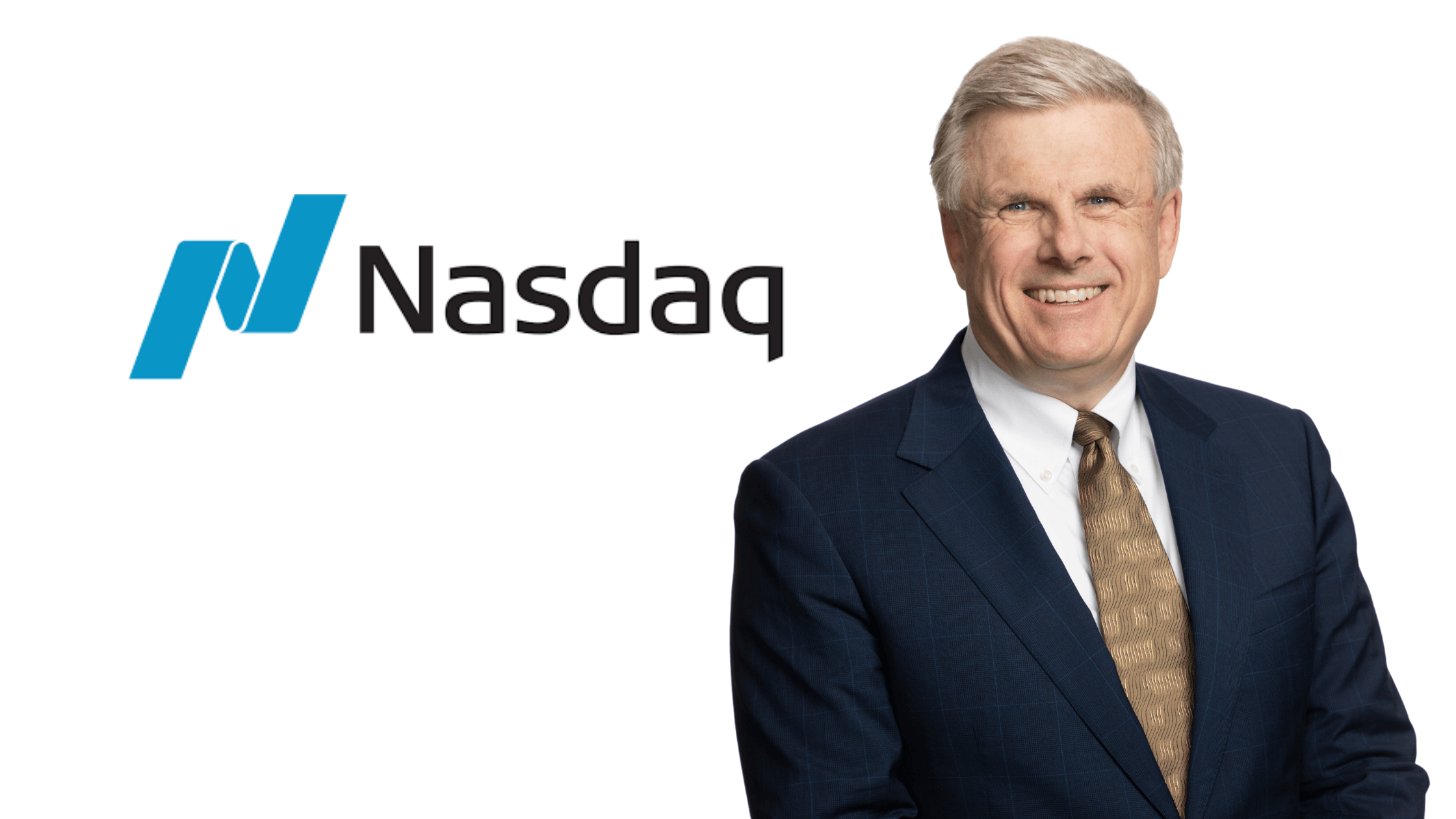 Nasdaq logo featuring Nicholas Svensson