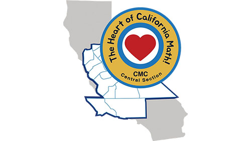 Logo of CMC Central with a heart symbol and map of central California.