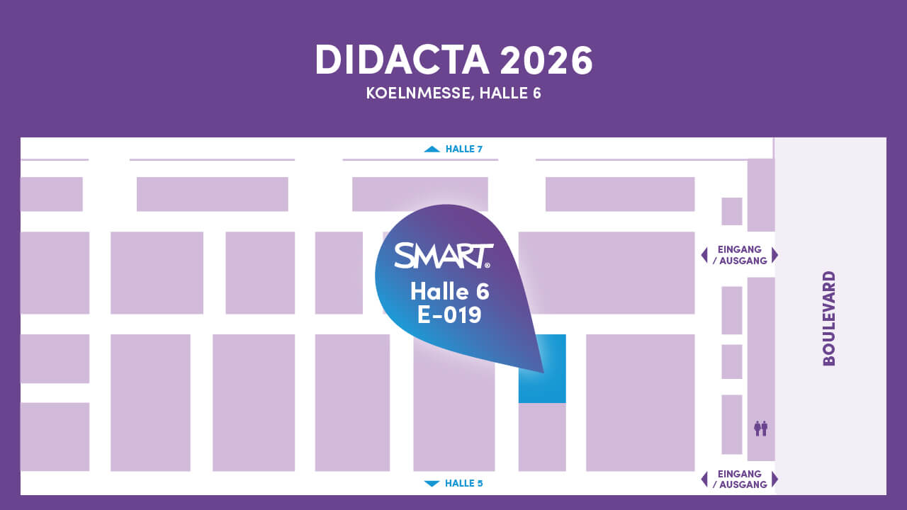 Didacta 2026 booth map for SMART Technologies