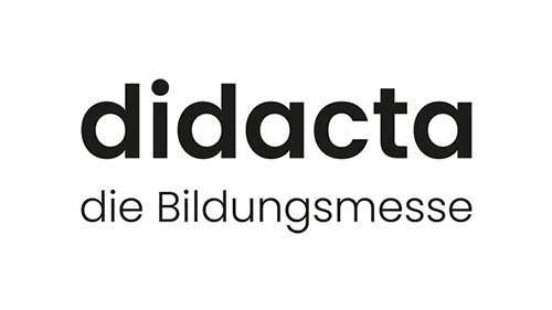 Didacta die Bildungsmesse logo with Europe label in purple.
