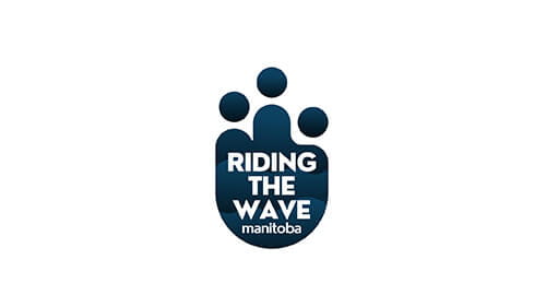 Riding the Wave Manitoba logo