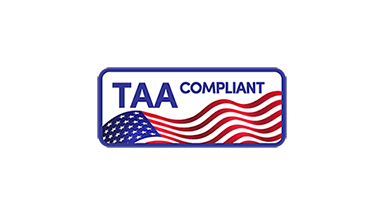 Icon representing TAA compliant with American flag