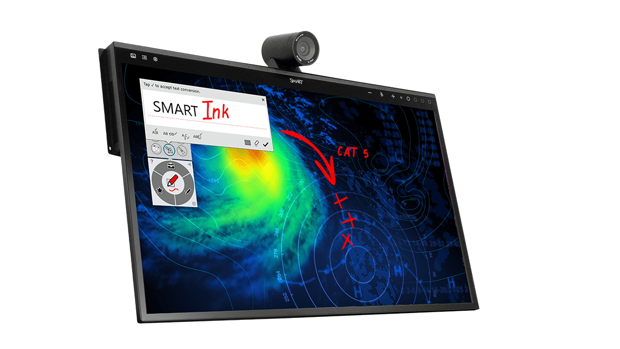 SMART Board Mini display with digital ink and annotation tools