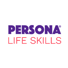 Logo for 'Persona Life Skills' featuring the word 'Persona' in purple with a trademark symbol.