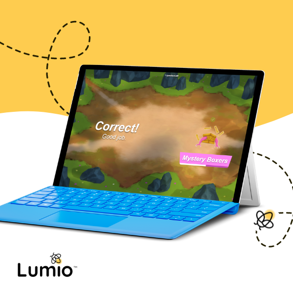 Lumio in an iPad