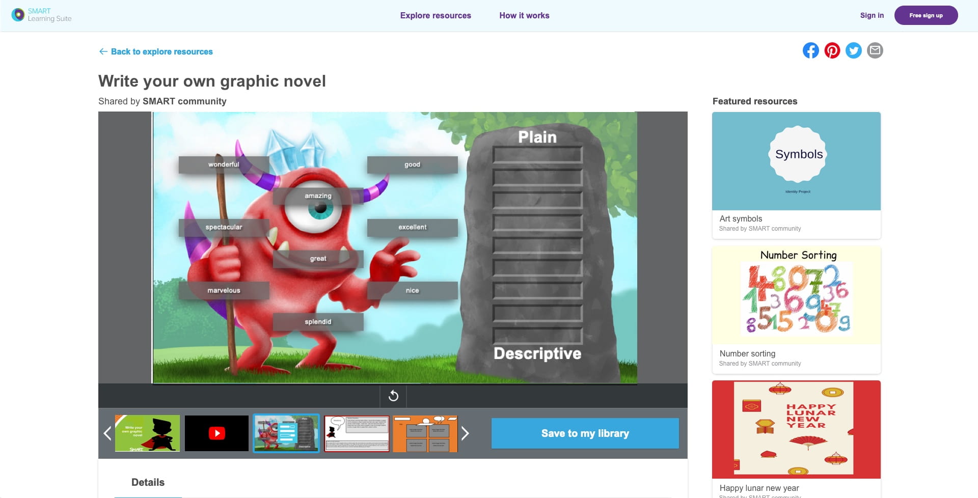 SMART Learning Suite Showcase screenshot