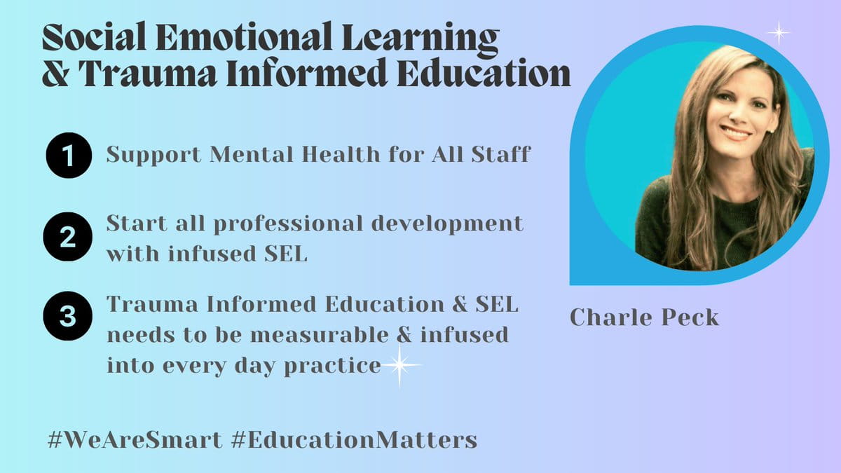 Charle Peck on Social Emotional Learning & Trauma Informed Ed