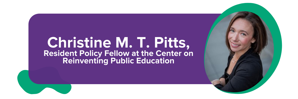 Christine M. T. Pitts name card