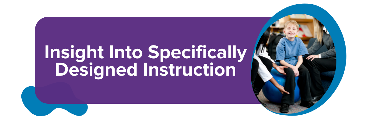 Insight into specifically designed instruction title graphic