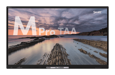 Vue avant d'un écran interactif SMART Board MX Pro V4