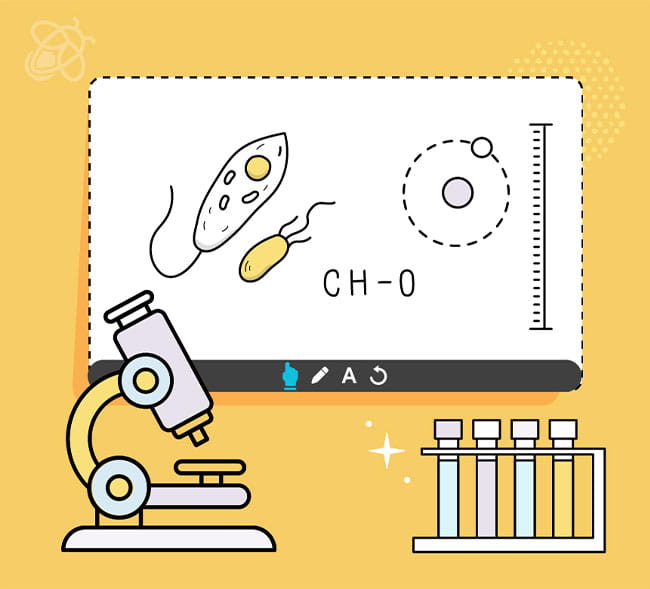 Icon illustrating real-world application in education.