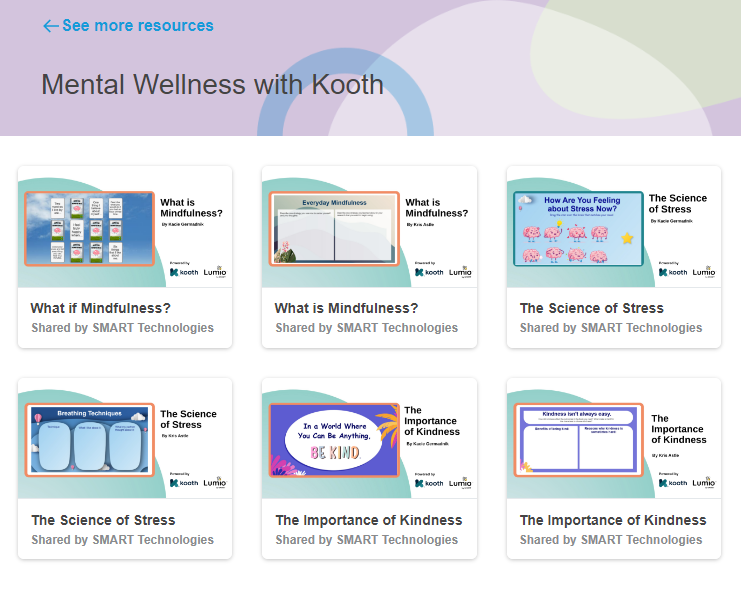 Mental wellness with Kooth