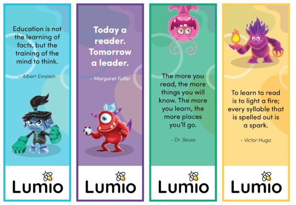 Lumio Bookmarks