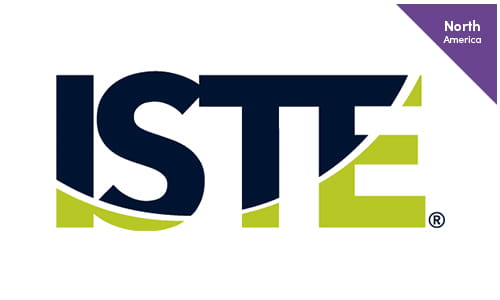 The official logo for the ISTE event, featuring an innovative design with sleek lettering and a combination of vivid colors, symbolizing technological advancement and creativity.
